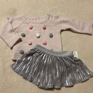 Cat&jack skirt outfit